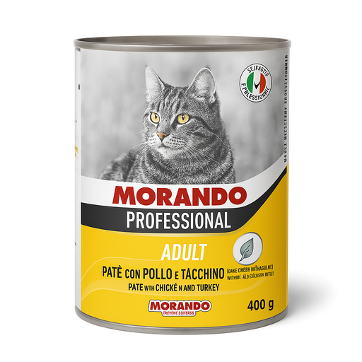 Morando Pâtée au Poulet Pour Chats 400g