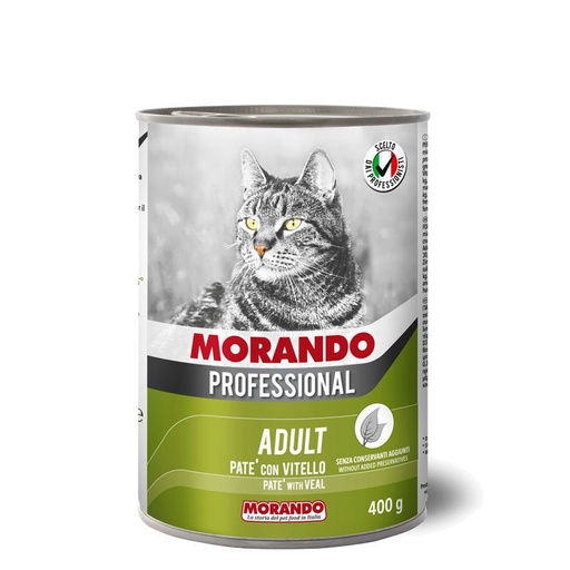 Morando Pâtée au Veau Pour Chats 400g
