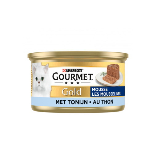 Purina GOURMET GOLD Les Mousselines 85g (saumon | poulet | Thon | boeuf) - Thon