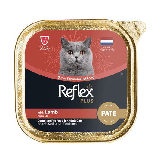 Reflex Plus Pâté Agneau Pour Chat Adulte (Lamb for Adult Cats) 85 g