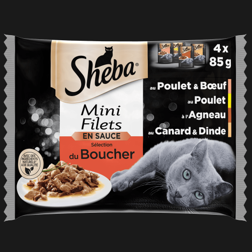 Sachets Fraîcheur Du Boucher En Sauce 4 x 85g - Mini Filets