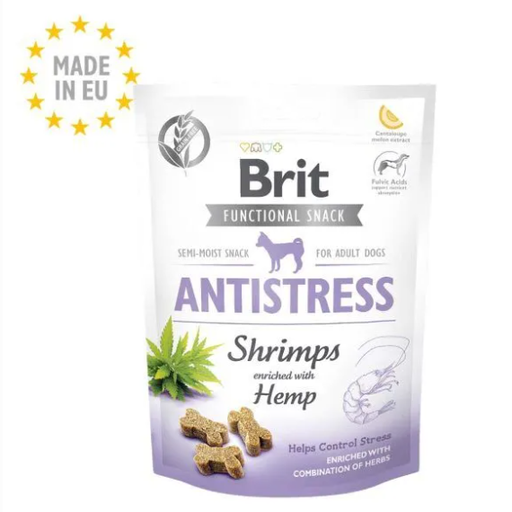 Brit Care Dog Functional Snack Antistress Shrimps (Crevette) 150g