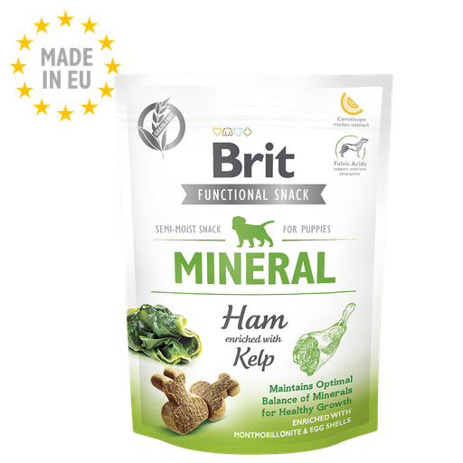 Brit Care Dog Functional Snack Mineral Ham for Puppies (Jambon) 150g