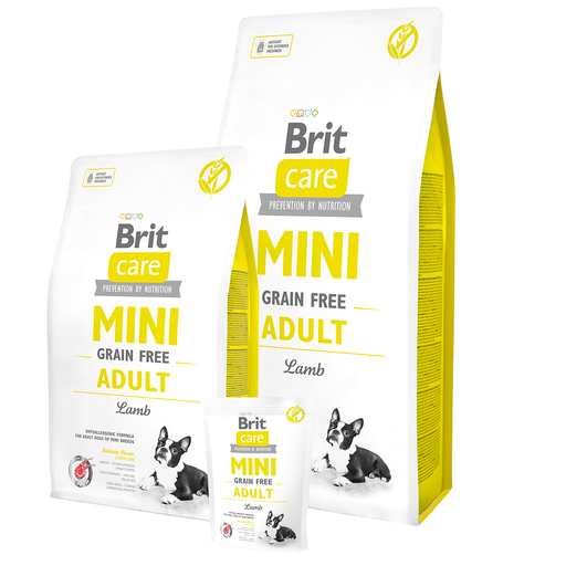 Brit Care Dog Grain Free Mini Adult Lamb ( Petite Race à l'Agneau) 2kg