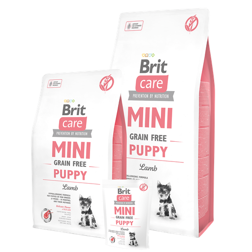 Brit Care Dog Grain Free Puppy Mini Lamb (Chiot à l'Agneau) 2kg