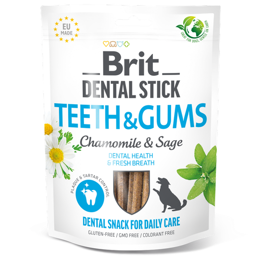 Brit Dental Stick Teeth And Gums with Chamomile And Sage​ (Camomille et Sauge​​)