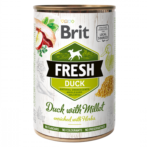 Brit Fresh Duck with Millet (Canard, Millet) 400 g