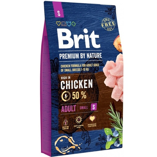 Brit Premium by Nature Adult S (petite race) 3kg | 7kg - 3 kg