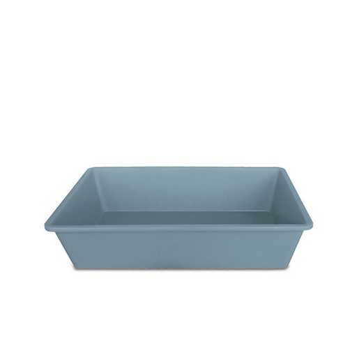 Bac Cat Litter Tray 2 (bleu et gris) - Bleu