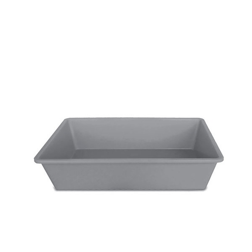 Bac Cat Litter Tray 2 (bleu et gris) - Gris
