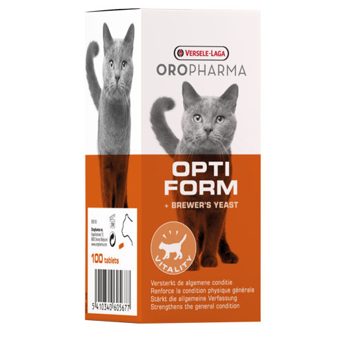 Complément alimentaire Chat Opti Form  OROPHARMA (100 comprimés)