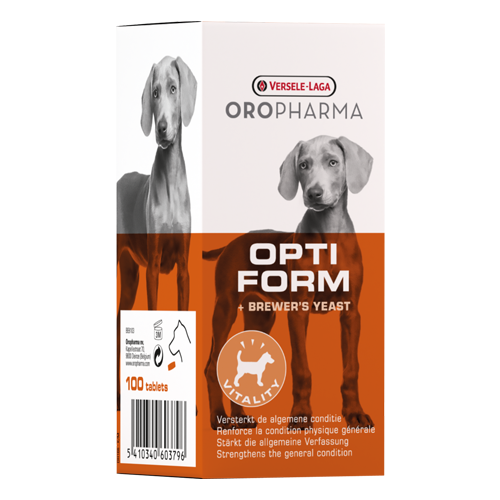 Complément alimentaire Chien Opti Form ORO PHARMA (100 comprimés)