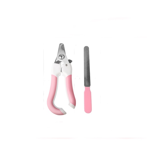 Coupe griffes chien et chat 14cm (Bleu | Rose) - Rose