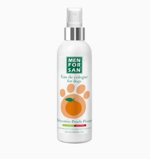 Eau de cologne pêche pour chien 125ml – MEN FOR SAN