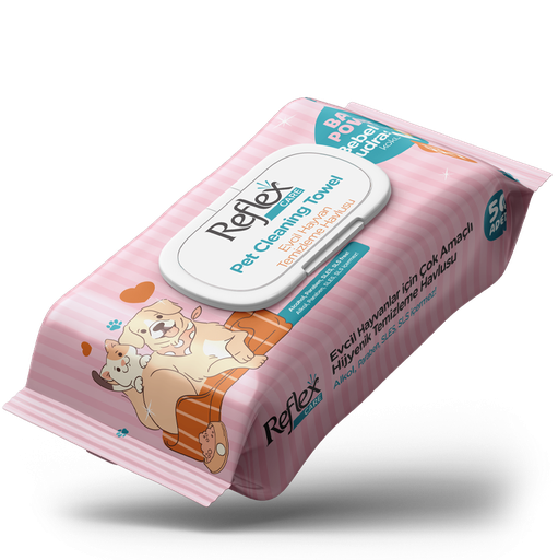 Lingettes Reflex pour Chien et Chat (Multi-Usage) 40pc