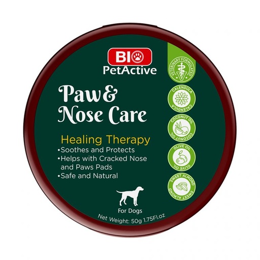 Paw & Nose Care- Soins des pattes et du nez des chiens - Bio PetActive 50g