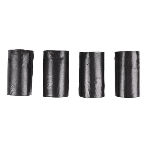 Sac à Déjections Noir Pour Chien - Flamingo (4 Rouleaux de 15 Sacs)