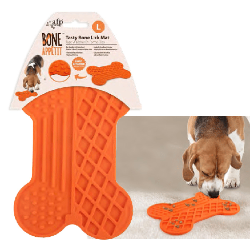 Tapis à lécher Sous Forme d'os (Ralentir le temps de repas)