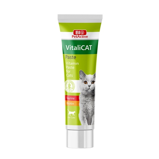 Vi̇tali̇cat - Pâtes multivitaminées pour chats - Bio PetActive 100ml