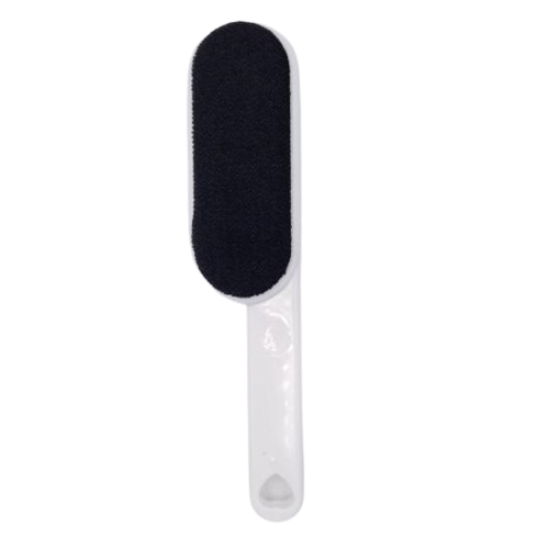 Brosse de Nettoyage de Poils sous Forme de Rectangle - L 24*5.5cm, Noir