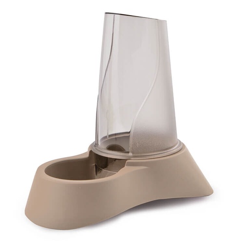 Distributeur d'Eau et de Nourriture 1.5L (Bleu Ciel | Marron) - Marron