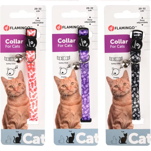 Flamingo Collier Chat LouLou