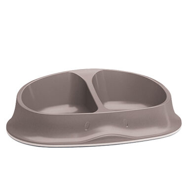 Gamelle Chic Double (Marron et vert) - Marron