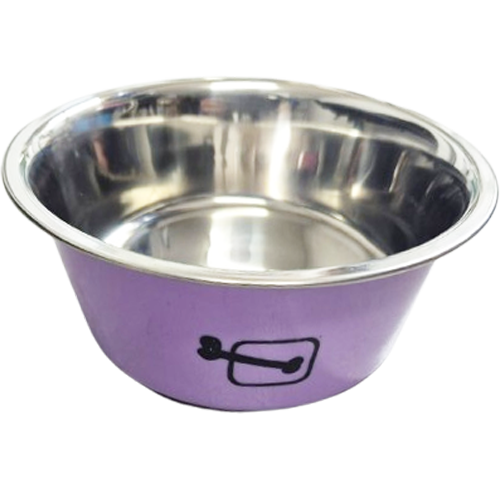 Gamelle Inox avec Plusieurs Couleurs (Bleu | Rose | Maron | Turquois) - Maron