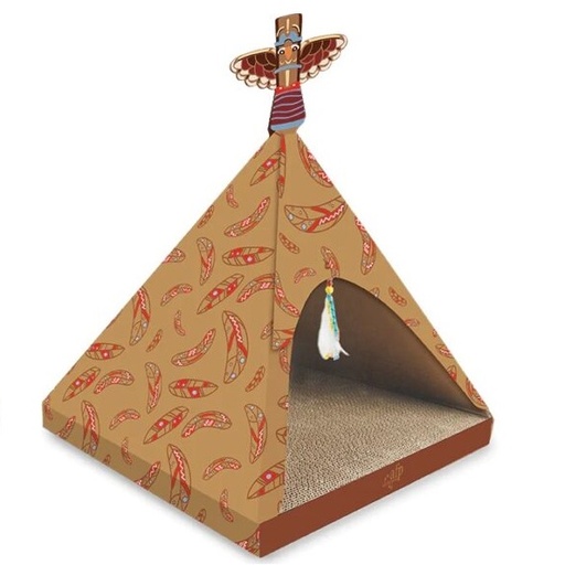 Griffoir pour Chat sous Forme de Tente(48*20*26cm)