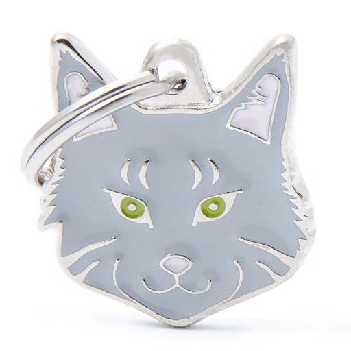 Médaille Friends Maine Coon Gris