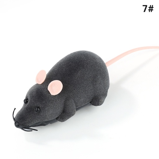 Souris télécommandée pour chat - Gris