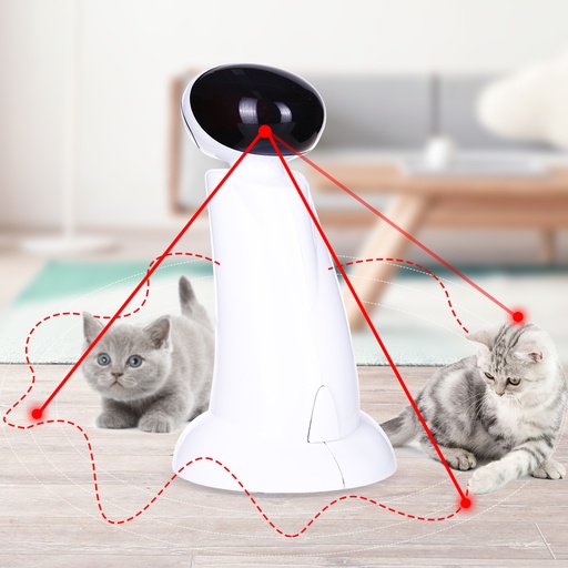Jeux laser interactif (automatique) pour chat et chien