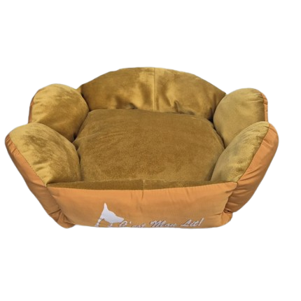Lit pour chat et chien - Doré Moutarde